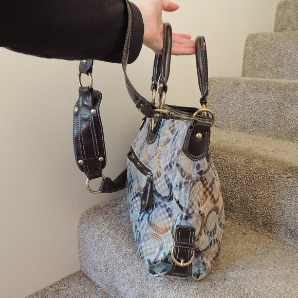 Coach Patchwork Signature Tote Shoulder Bag - Picture 11 of 15